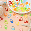 ABS Plastic Knitting Stitch Marker DIY-YWC0003-03A-5
