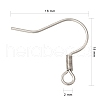 Tarnish Resistant 316 Surgical Stainless Steel Earring Hooks X1-STAS-E009-2-2