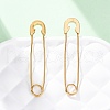 Ion Plating(IP) 304 Stainless Steel Dangle Earrings EJEW-F254-01G-4