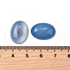 Natural Blue Agate Cabochons G-A266-01A-3
