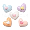 Opaque Resin Cabochons X1-RESI-K027-08-2