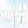 Cloud Resin Pendant Decoration HJEW-DR00020-3