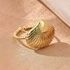 Brass Cuff Rings for Women RJEW-C123-08D-G-3