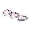 Triple Heart Appliques X-DIY-D080-06-2