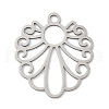 304 Stainless Steel Pendants STAS-S174-39P-1
