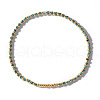 DB Flat Round Seed Beads Stretch Bracelets for Women MP5694-01-1