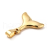 PVD Vacuum Plating 201 Stainless Steel Pendants STAS-P314-13B-G-2