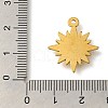 304 Stainless Steel Pendants STAS-Z092-01G-09-3