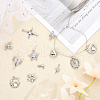 CHGCRAFT 20Pcs 10 Style Alloy Pendants FIND-CA0006-46-4