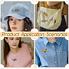 BENECREAT DIY Flower Embroidery Kits DIY-BC0013-29-6