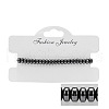 Natural Non-magnetism Hematite Bradided Bead Bracelets for Women Men ZJ6081-1-2