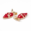 Alloy Enamel Pendants PALLOY-P287-12G-4