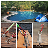 SUPERFINDINGS 12Pcs 2 Colors Aluminium Alloy Tent Rope Tensioners FIND-FH0001-99-7