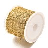 Rack Plating Brass Cable Chains CHC-M001-04G-02-1