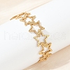 304 Stainless Steel Cuff Bangles for Women BJEW-U045-03G-3