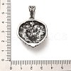 304 Stainless Steel Pendants STAS-M334-05AS-3