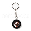 Natural Agate Pendant Keychain KEYC-C004-01-2