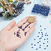  2 Strands Natural Lapis Lazuli Beads Strands G-NB0005-77-3