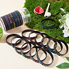 20Pcs 20 Style Motivational Quotes Silicone Cord Bracelets Wristbands BJEW-WH0020-51B-4