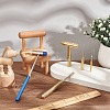 Olycraft 1Pc Iron Hammer Set with 1Pc Mini Stainless Steel Hammers AJEW-OC0005-37-5