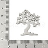 304 Stainless Steel Pendants STAS-V016-12P-3