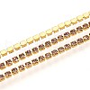 Iron Rhinestone Cup Chains CH-T006-02A-03-1