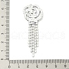Brass Rhinestone Pendants KK-I715-16S-02-3