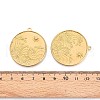 304 Stainless Steel Pendants STAS-T065-15G-3