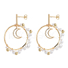 Dangle Stud Earrings EJEW-JE04065-02-2