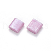 2-Hole Baking Painted Glass Seed Beads X-SEED-S031-L-599-2