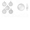 DIY Blank Tibetan Style Alloy Pendants Making Kit DIY-FS0005-80A-1