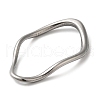 Non-Tarnish 304 Stainless Steel Linking Rings STAS-C079-18P-2
