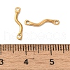 Ion Plating(IP) 304 Stainless Steel Links Connector Charms STAS-Q323-12G-3