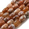 Natural Dragon Veins Agate Beads Strands G-A223-D11-01E-2