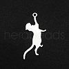 Non-Tarnish 201 Stainless Steel Pendants STAS-R111-JA684-1