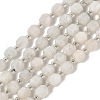 Natural Rainbow Moonstone Beads Strands G-K303-A35-8mm-1