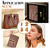 Embossed PU Imitation Leather Fabric DIY-WH0043-95D-6