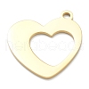 Ion Plating(IP) 304 Stainless Steel Pendants STAS-B016-10G-1