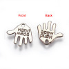 Tibetan Style Alloy Charms LF0073Y-2