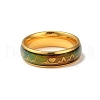 Heart Beat Mood Ring RJEW-L058-02G-2