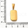 304 Stainless Steel Pendants STAS-S161-01D-G-3