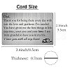 Rectangle 201 Stainless Steel Custom Blank Thermal Transfer Wallet Card DIY-WH0252-006-2