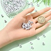 Acrylic Horizontal Hole Letter Beads OACR-YW0002-08-4