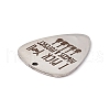 Non-Tarnish 201 Stainless Steel Pendants STAS-J401-LD016-3