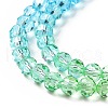 Transparent Glass Beads Strands GLAA-L045-02A-01-4