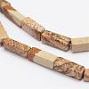 Natural Picture Jasper Beads Strands G-E342-04-3