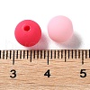 Rubberized Style Imitated Silicone Acrylic Beads X1-MACR-D029-01N-3