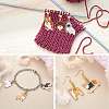 Alloy Enamel Pendant Decoration HJEW-SW00023-01-6