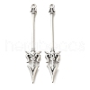 Tibetan Style Alloy Big Pendants FIND-G078-33B-AS-1
