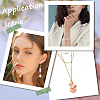 SUNNYCLUE 48Pcs 8 Styles Painted Alloy Pendants FIND-SC0010-26-5